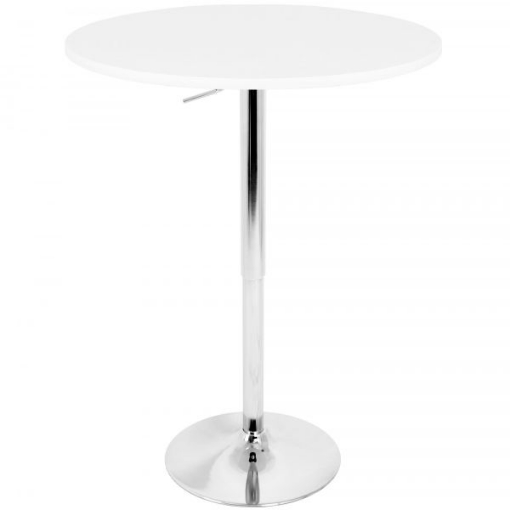 Picture of ELIA ADJUSTABLE WHITE BAR TABLE
