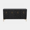 Picture of RYECLIFF BLACK & GOLD FOUR DOOR CONSOLE