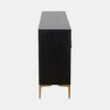 Picture of RYECLIFF BLACK & GOLD FOUR DOOR CONSOLE