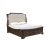Picture of LYNDHURST WALNUT QUEEN SLEIGH BED