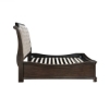 Picture of LYNDHURST WALNUT KING SLEIGH BED