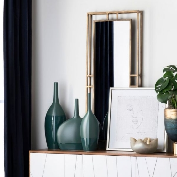 Picture of JENSON GOLD WALL MIRROR