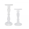 Picture of CLEAR CANDLE HOLDER SET