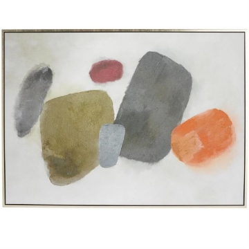 Picture of MULTI COLORED GEOMETRIC ABSTRACT PICTURE