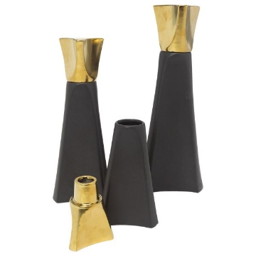 Picture of SET OF THREE GOLD TOP BOTTLES