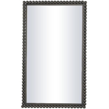 Picture of BLACK BEADED WALL MIRROR
