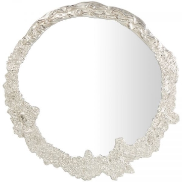 Picture of TEXTURED SILVER WALL MIRROR