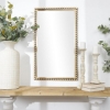 Picture of GOLD BEADED WALL MIRROR