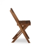Picture of NANTUCKET BROWN 3 PIECE FOLDING CHAIR & TABLE