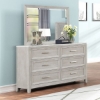Picture of FIONA GRAY MIST SIX DRAWER DRESSER