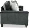 Picture of HELENA TRANSITIONAL BLACK SOFA