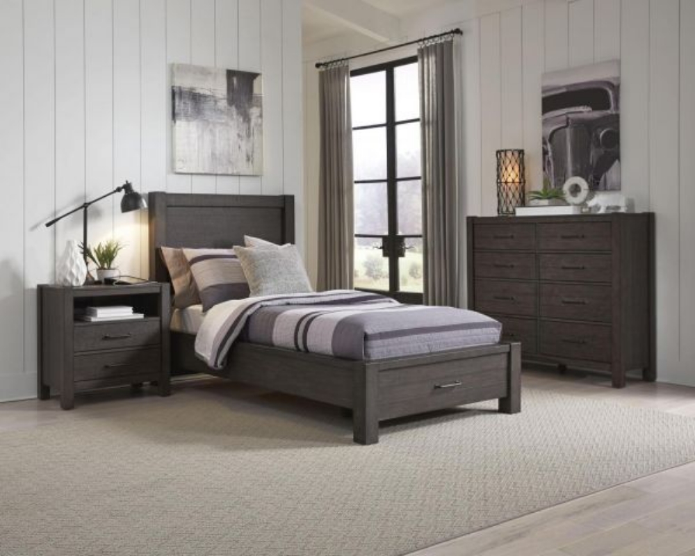 Picture of MILL CREEK TWIN STORAGE PANEL BED