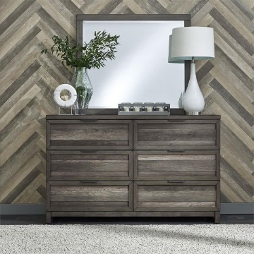 Picture of TANNERS CREEK DRESSER WITH MIRROR