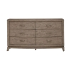 Picture of AVALON BEIGE SIX DRAWER DRESSER