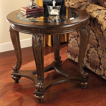 Picture of NORCASTLE ROUND END TABLE