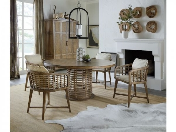 Picture of Sundance Rattan Dining Table with Chairs