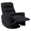 Picture of HERCULES BLACK SWIVEL GLIDER RECLINER