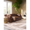 Picture of SYLVIE BROWN LEATHER SOFA