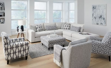 Picture of CONTOUR NATURAL WHITE SECTIONAL