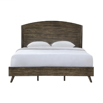 Picture of REX WALNUT QUEEN BED