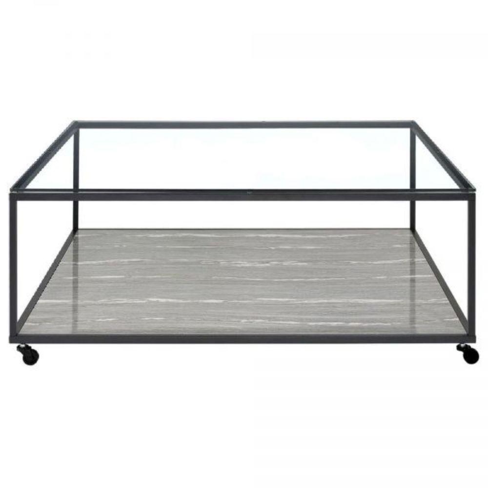 Picture of YASMIN GLASS TOP COCKTAIL TABLE