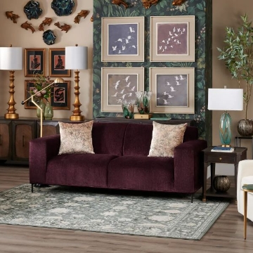 Picture of PARK AVENUE MERLOT SOFA