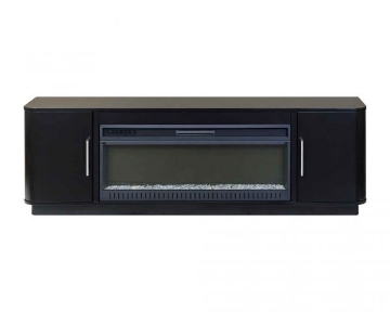 Picture of UPTOWN BLACK FIREPLACE 65"