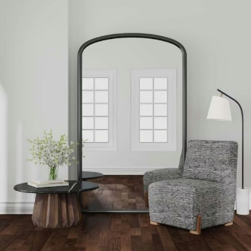 Picture of BROOKINGS BLACK LEANER MIRROR