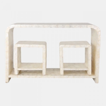 Picture of CAPIZ CONSOLE TABLE SET