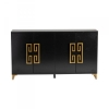 Picture of CORINTHIAN BLACK AND GOLD SIDEBOARD