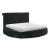 Picture of BRIGITTE BLACK CIRCLE KING STORAGE BED