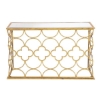 Picture of GOLD METAL MIRROR CONSOLE