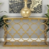 Picture of GOLD METAL MIRROR CONSOLE