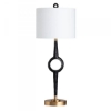 Picture of CREED BLACK RESIN TABLE LAMP
