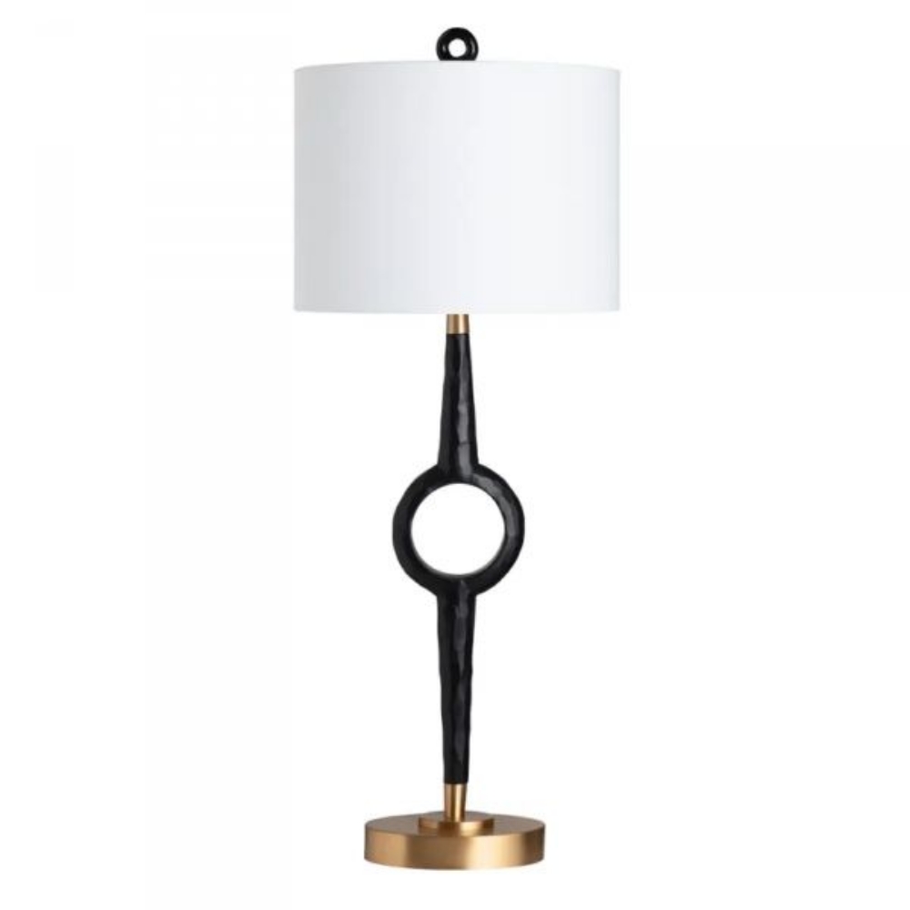 Picture of CREED BLACK RESIN TABLE LAMP