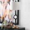 Picture of CREED BLACK RESIN TABLE LAMP