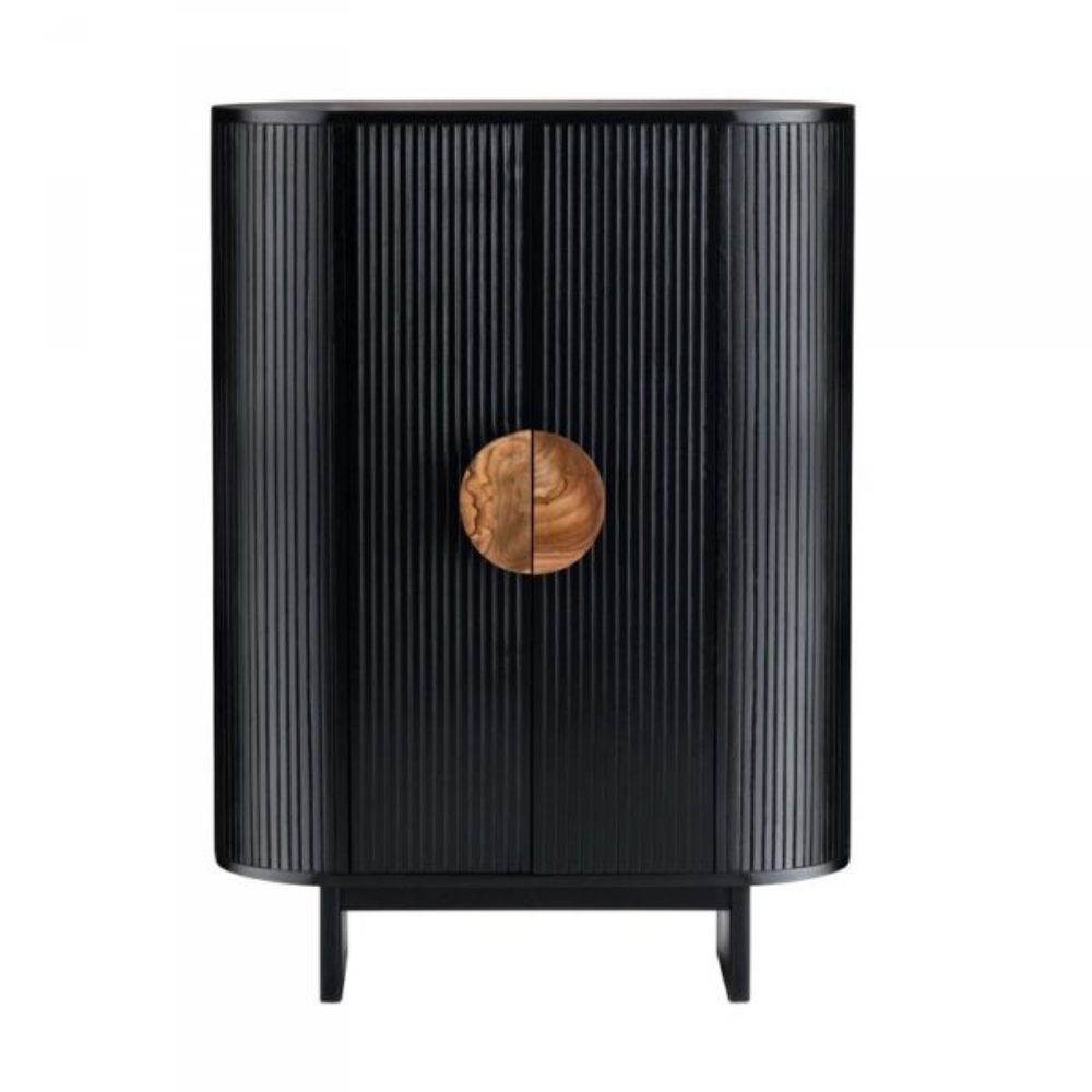 Picture of PALOMA BLACK TWO DOOR CABINET