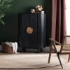 Picture of PALOMA BLACK TWO DOOR CABINET