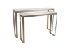 Picture of GARRETTHAM WHITE CONSOLE SET