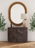 Picture of SANTEE MODERN WOOD WALL MIRROR