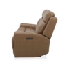 Picture of CARRINGTON SAND LEATHER RECLINING SOFA
