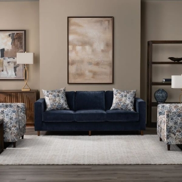 Picture of KENSINGTON NAVY BLUE SOFA